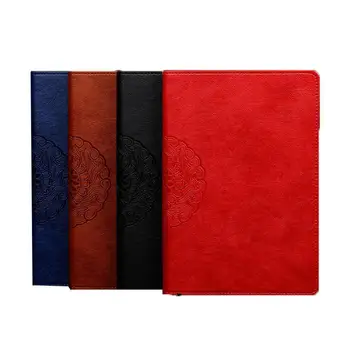

GloryStar Paperback Notebook Environmental Protection Retro Black Gift Box Decorative Pattern Cover Notebook Set