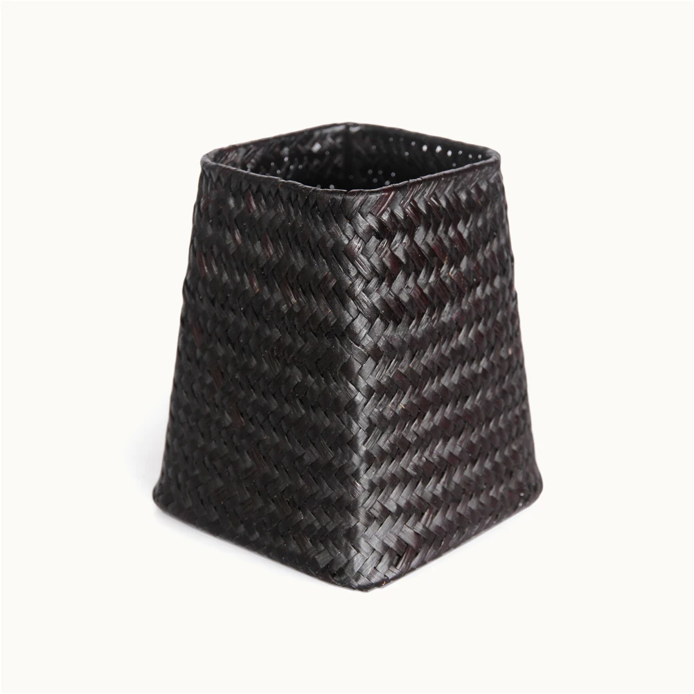 Корзина для хранения натуральных водорослей ручной работы плетеные сухие цветы