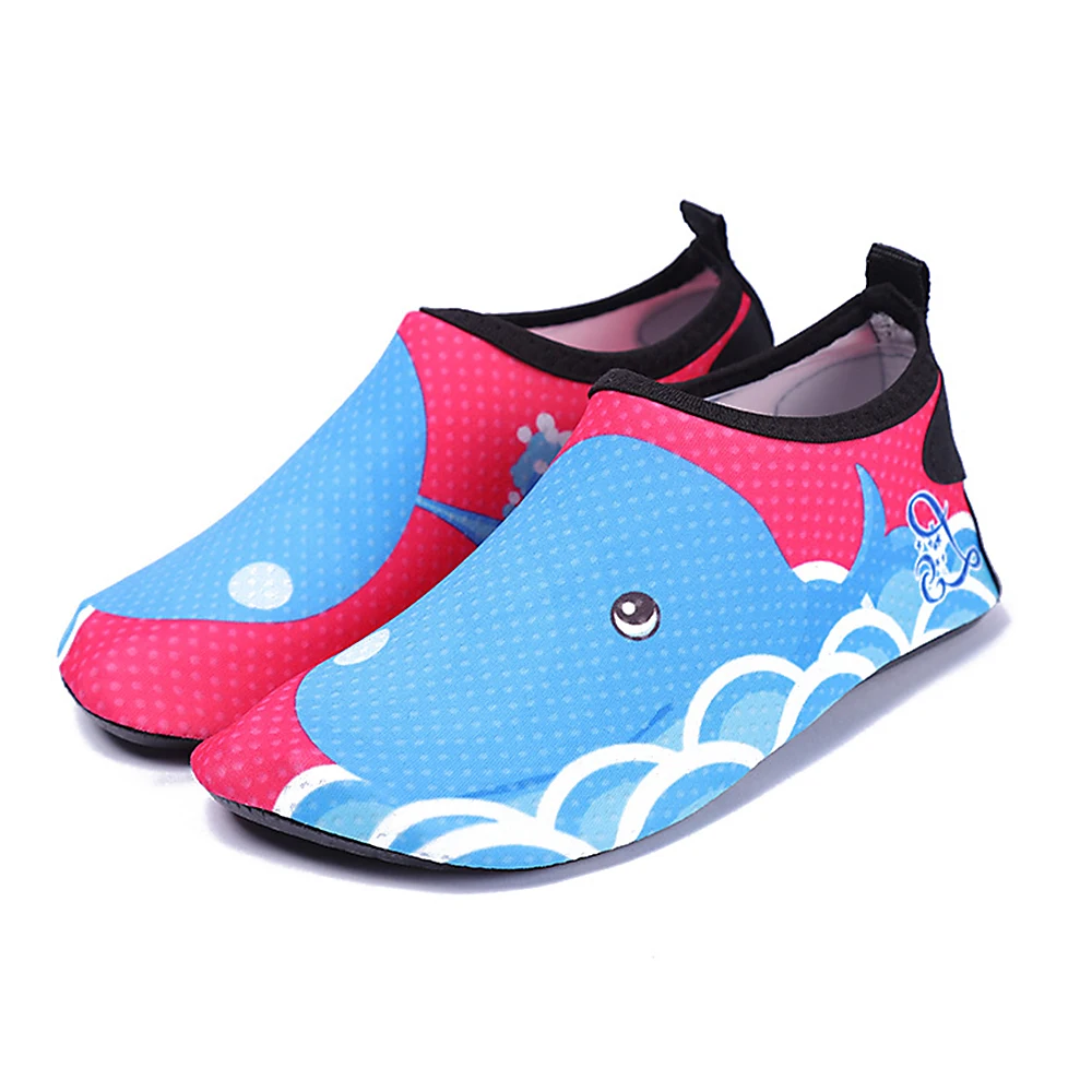 SFIT/Детская быстросохнущая водонепроницаемая обувь для плавания; Повседневная обувь; Легкие носки Aqua для пляжа и бассейна; детские тапочки с героями мультфильмов - Цвет: 3