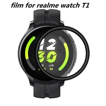 

2pcs 3D Protective Film Cover soft Glass For Xiaomi Realme Watch T1 Smart Watch Full Screen Protector (Not Glass)