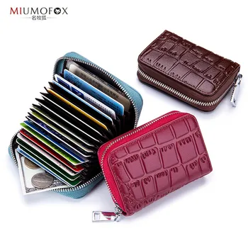 

Stone Credit Card & ID Holders Business Card Holder ID Badge Holder Men Women Case Cover Coin Wallet Box Cartao De Visita W242