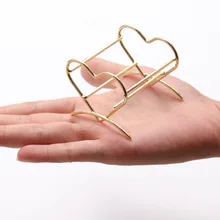 Лидер продаж, металлический держатель спонжа для макияжа, красивая полка для яиц, металлический стеллаж для хранения пуховиков, куриные когти, тыквенный кронштейн для макияжа, кронштейн для яиц