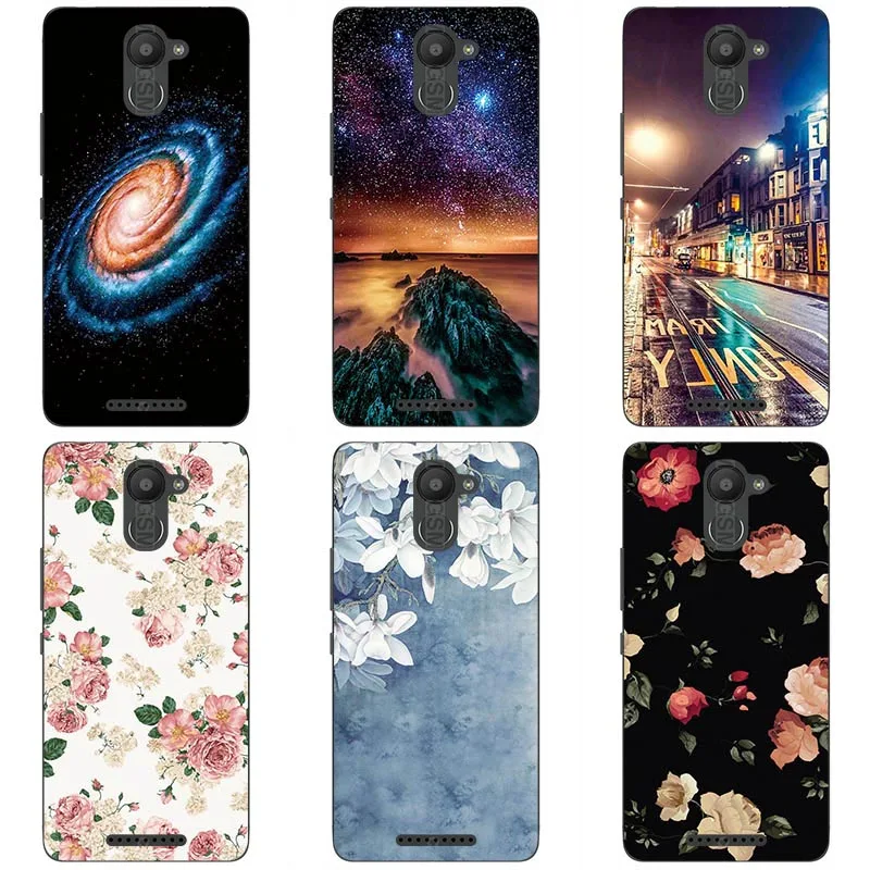 

Soft silicone phone case Soft TPU Print cover For BQ Aquaris U Plus Soft silicon Original painting skin shell