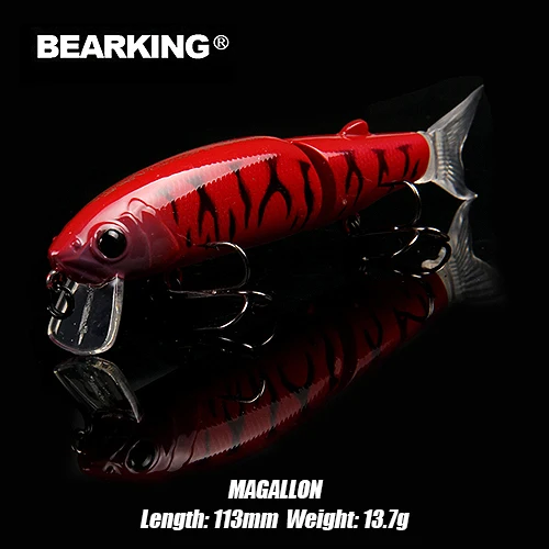 BEARKING 113 мм 16 г, 113 мм 13,7 г, 88 мм 7,2 г новые рыболовные приманки magallon family minnow crank горячая модель приманки - Цвет: Magallon-I