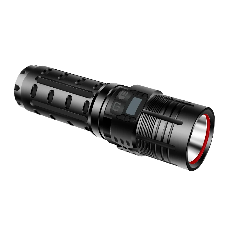 XANES W77-P70 XHP70 1500LM USB Rechargeable 5 Modes+Promise Dimming Waterproof LED Flashlight Torch Light Lantern Spotlight