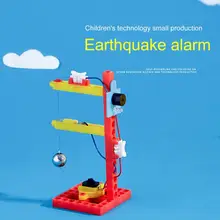 

1 Set Useful Plastic Creative Seismograph DIY Science Model for Children Earthquake Alarm Toy Earthquake Model Toy