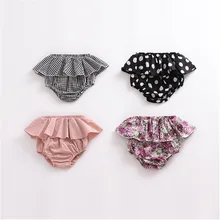 Летние детские шорты для девочки с цветочным принтом Детские Короткие штаны для девочек, платье принцессы для девочки, короткий Повседневное детские шорты-штаны с карманами, одежда для девочек