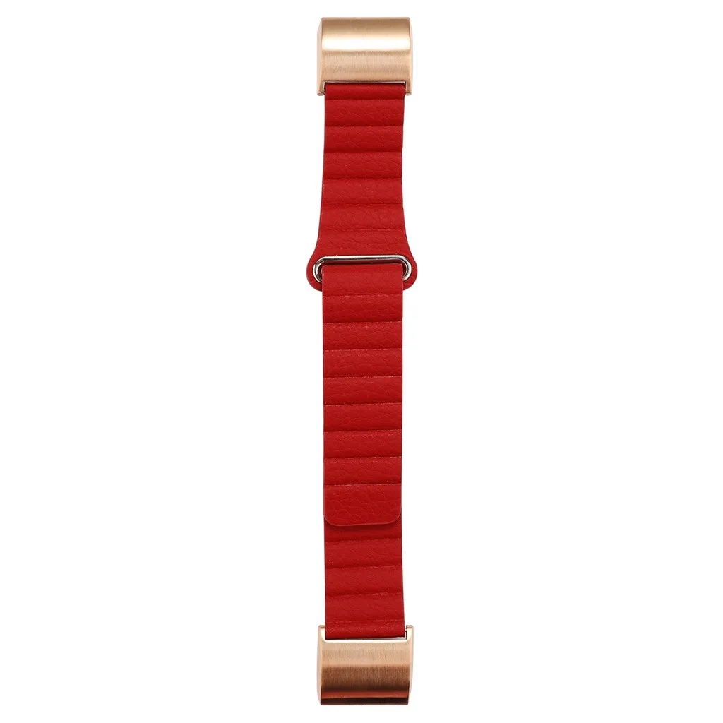 F Замена кожаный ремешок для часов группа пряжки ремня для Fitbit заряд 2 Браслет-напульсник ремень с пряжкой заменить браслет на запястье - Цвет: F