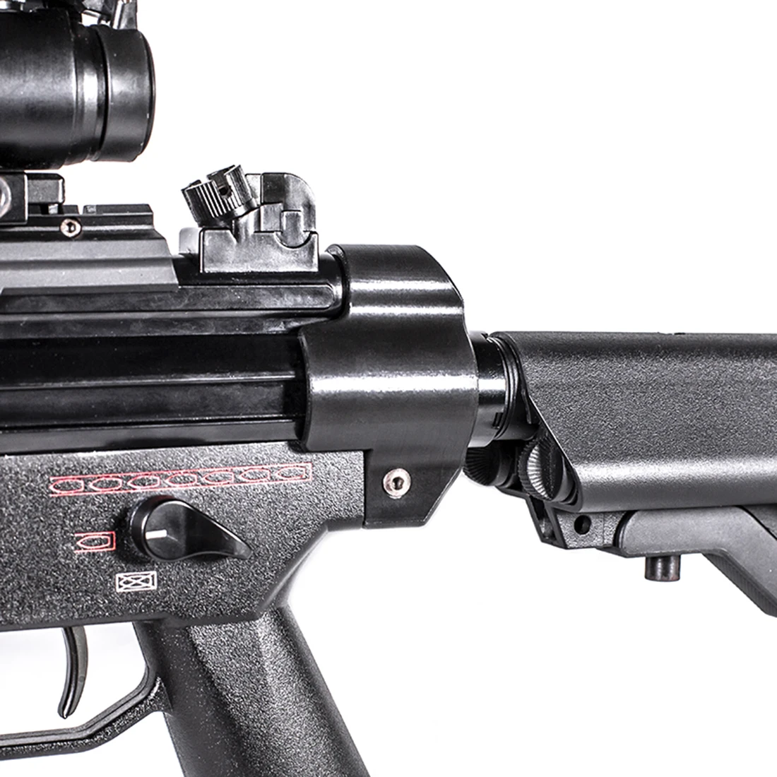 DK буферная трубка разъем адаптера для HQ MP5K водные гелевые бусинки бластер-черный