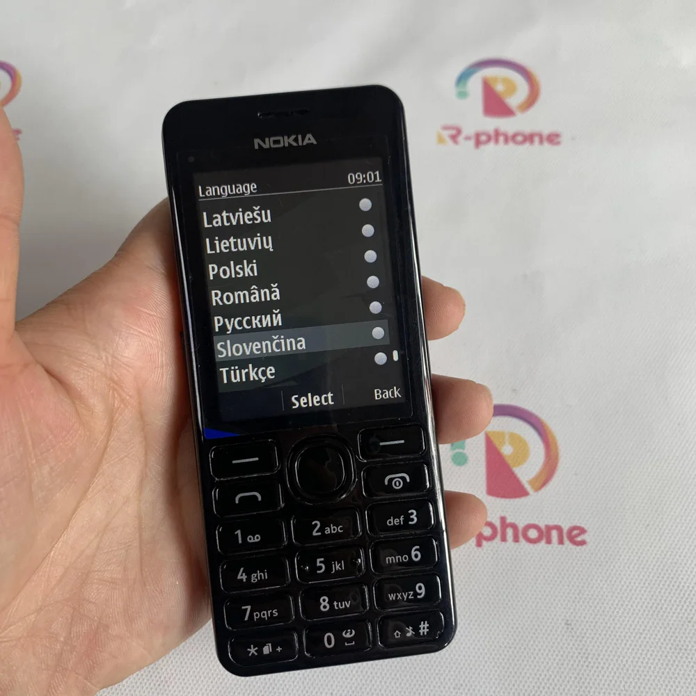 Nokia 206 2060 Refurbished Mobile Phone Dual Sim 2G GSM 1.3MP Unlocked Cheap Celluar Phone iphone 7 refurbished