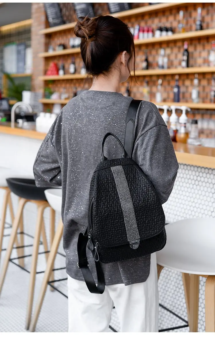 Бренд, высококачественный кожаный женский рюкзак на молнии, студенческий рюкзак, модная женская сумка для отдыха и путешествий