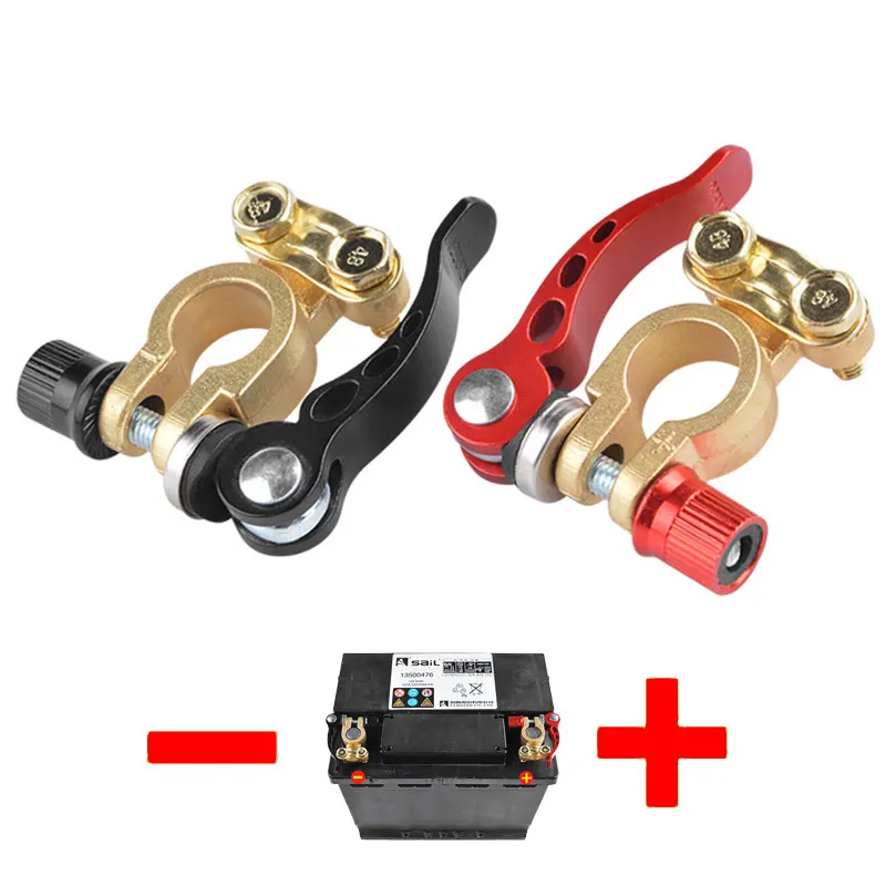 12v 6v 24v Quick Disconnect Car Battery Main Cable Post Terminal Shut