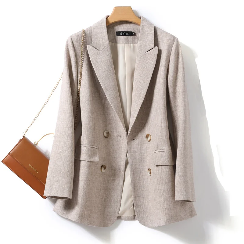 Дизайнерский Повседневный маленький костюм для женщин Новинка весна-осень 2021