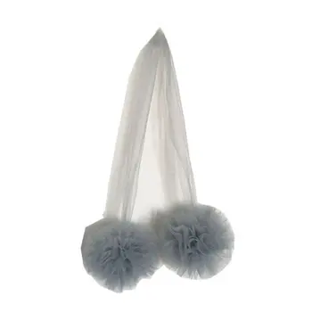 

60Cm Girls Room Decoration Chiffon Princess Canopy Bed Curtain Summer Net Ball Nordic Style Curtain Mosquito Net Ball