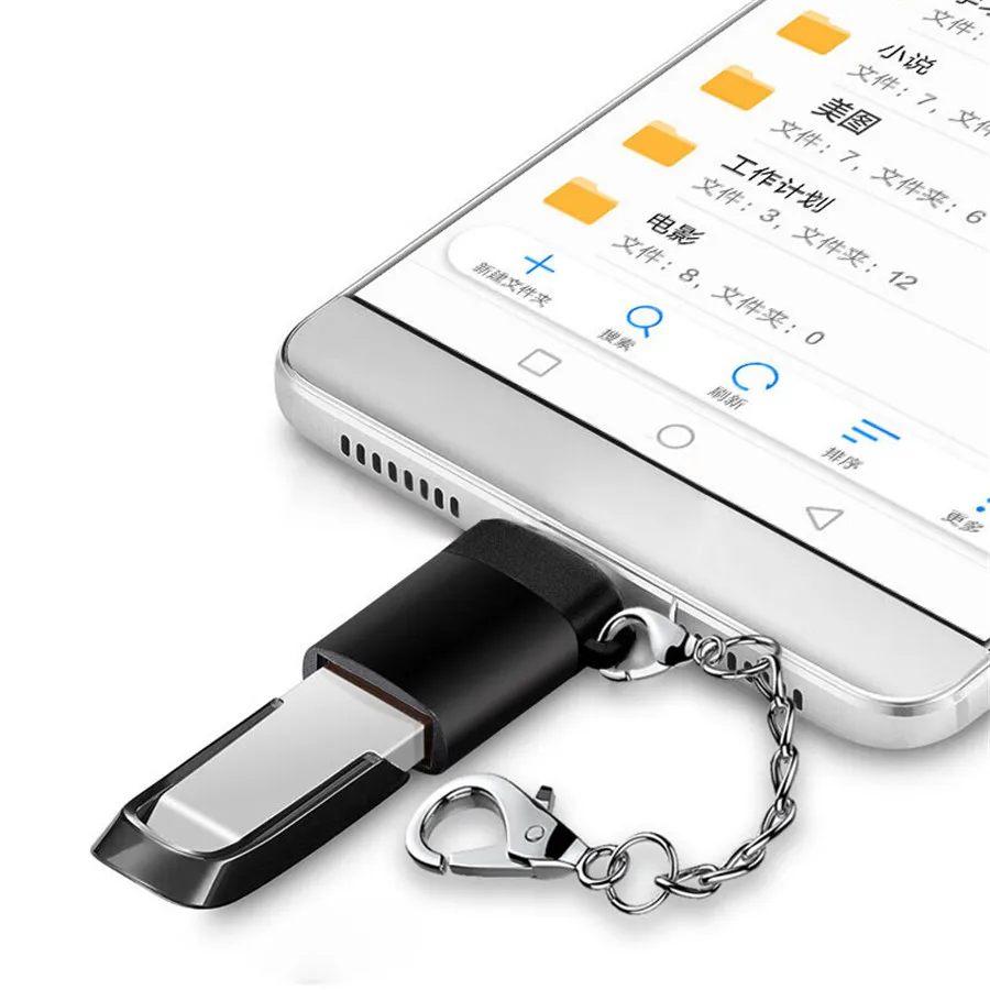 OTG ноутбук планшет Тип C Кабель-адаптер USB 3,0 для samsung для huawei для Xiaomi type-C адаптер Порт