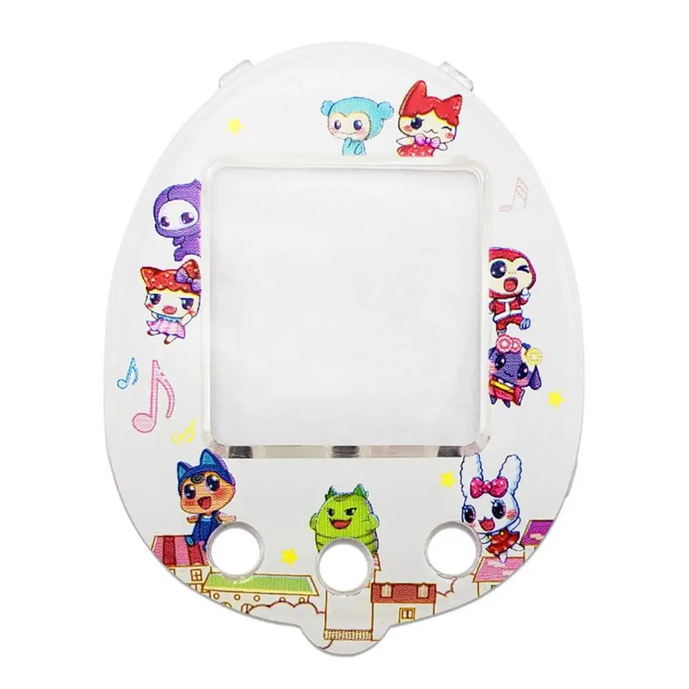 DIY электронная Pet машина панель для Qpet пластиковая певица яйцо питомец игровая машина защита глаз Замена ПЭТ машина панели - Цвет: white 3