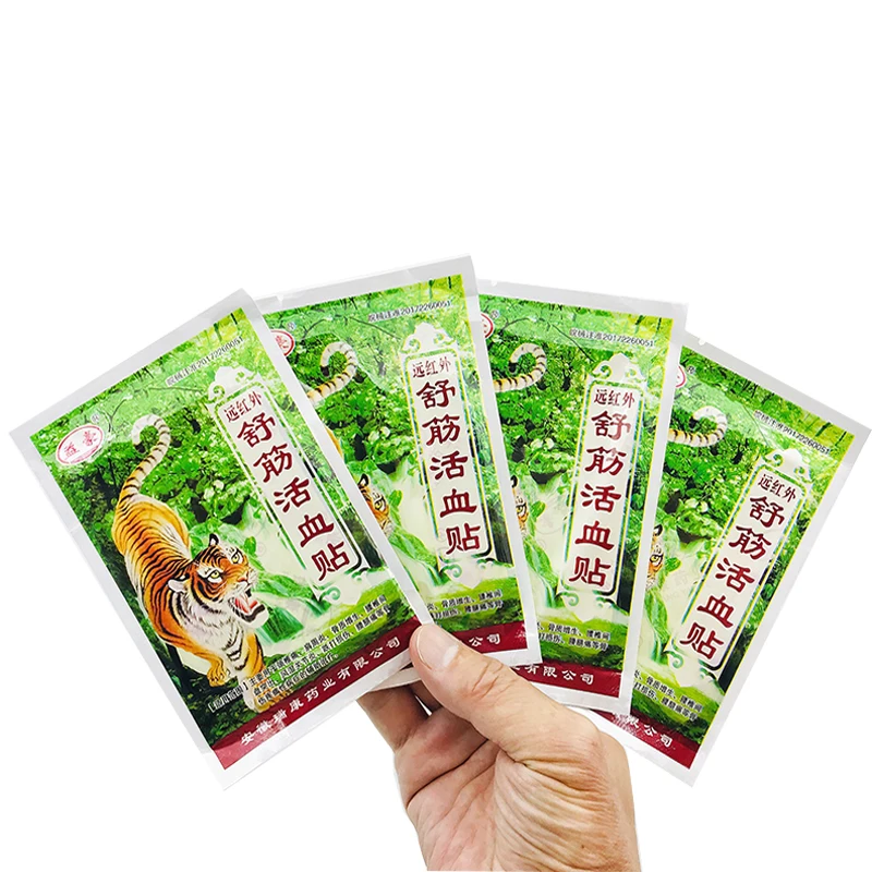8pcs/2bags Tiger Balm Medical Plaster Rheumatoid Arthritis Joint Pain Relief Neck Back Body Muscle Patches Sticker H005