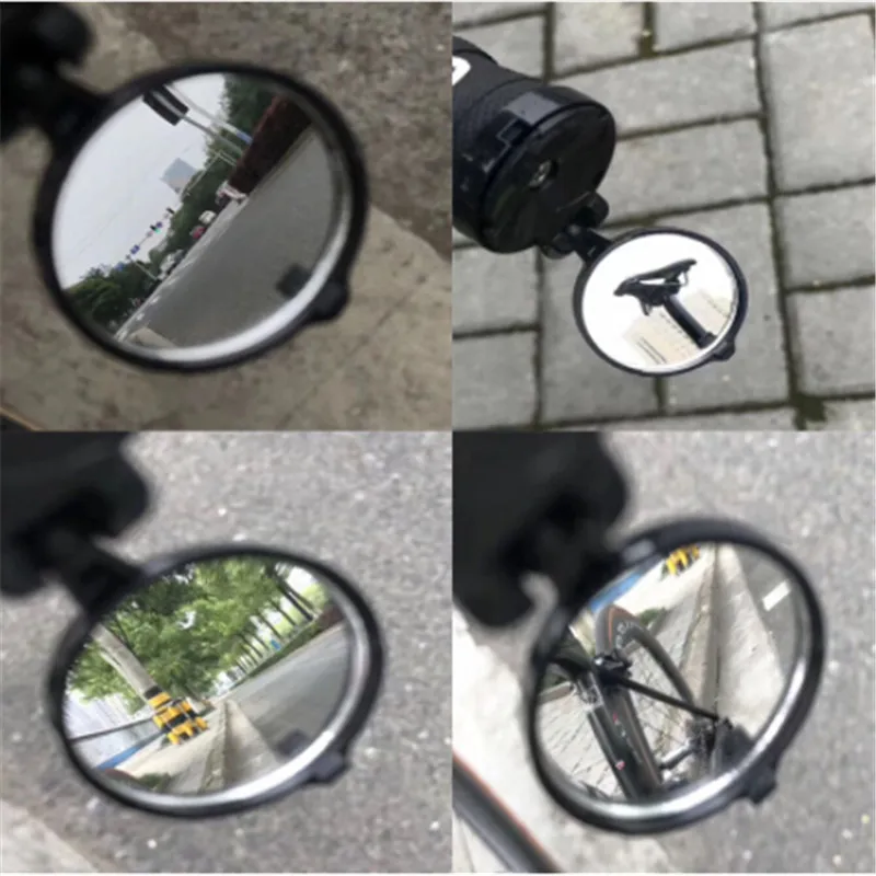 Зеркала для велосипедного велосипеда MTB Дорожный велосипед руль зеркало заднего вида сверхлегкое зеркало безопасности 1 шт