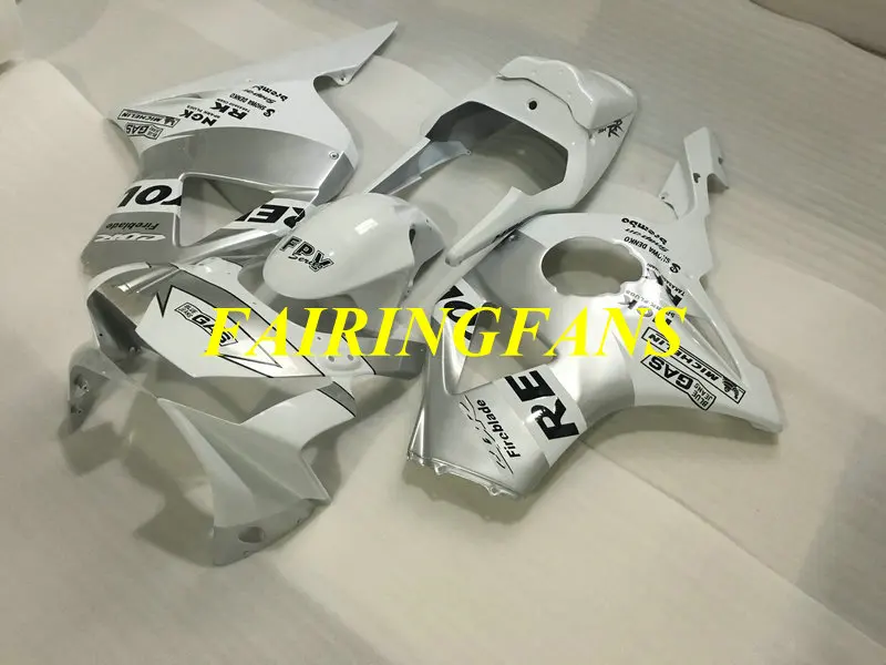Обтекатель комплект для HONDA CBR900RR 954 02 03 CBR 900 RR CBR 900 RR CBR 900 2002 2003 ABS белого и серебристого цвета Обтекатели на кузов+ подарки HK16