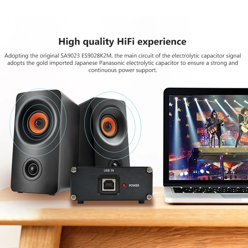 HOT-Sa9023+Es9018K2M Fever Audio Decoder Board Aux Dac Sound Card Support 24Bit 96K Decoding For Amplifier Home Theater
