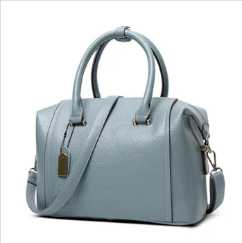 

Women Leather Handbag Shoulder Purse Pilliow Shape Satchel Crossbody Tote Bag