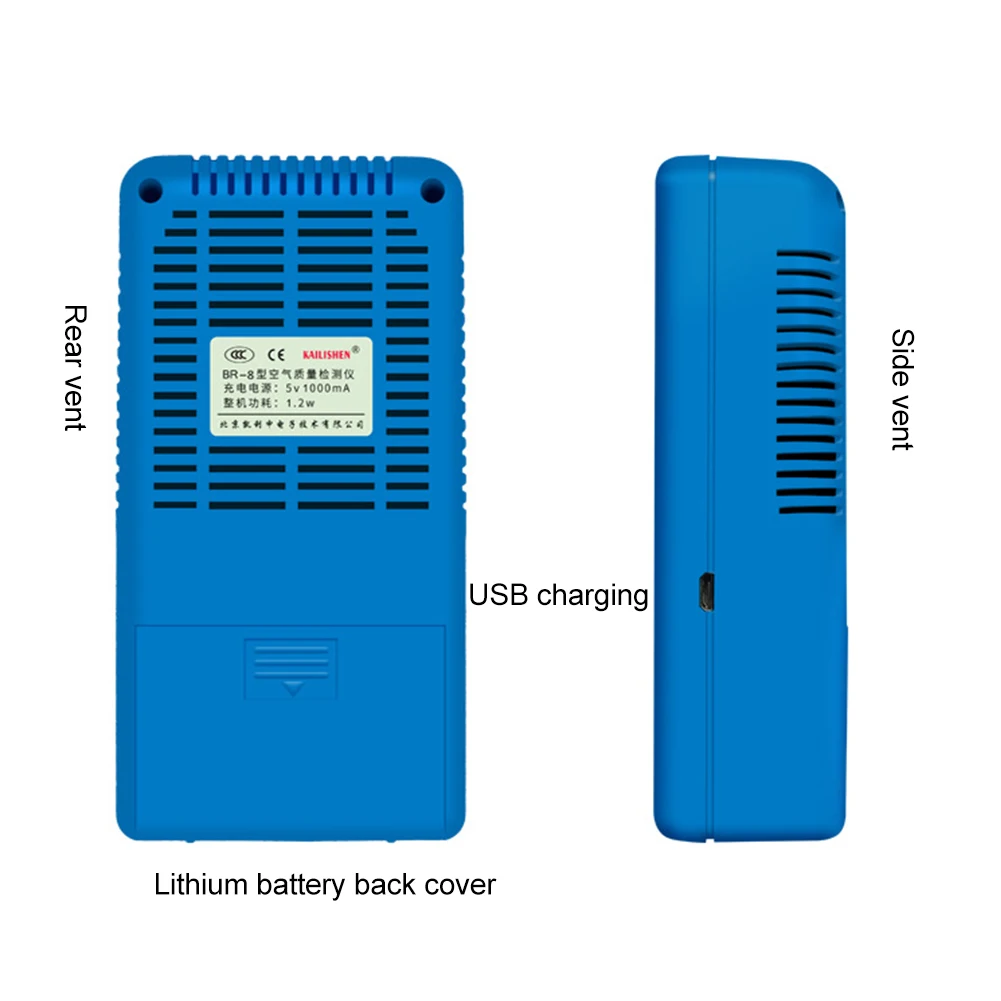 PM2.5 10 1,0 профессиональный измеритель USB детектор качества воздуха тестирование ручной Аккумулятор анализатор частиц цифровой датчик