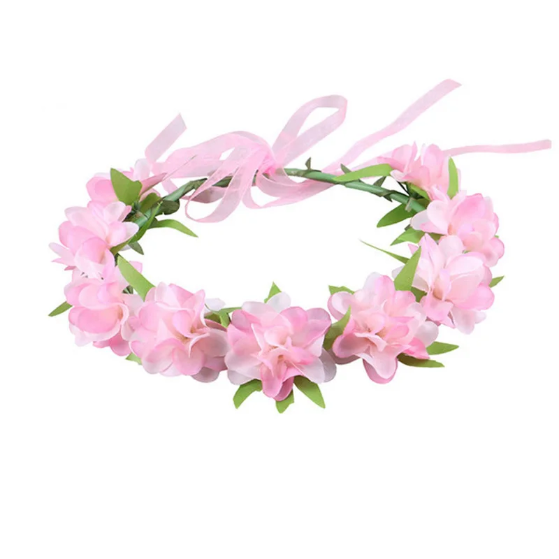 Head wreath-A Детское платье для девочек; карнавальный костюм Снежной королевы, принцессы Анны и аксессуары для париков; детская одежда на Рождество, карнавал, вечеринку - Цвет: Head wreath-A