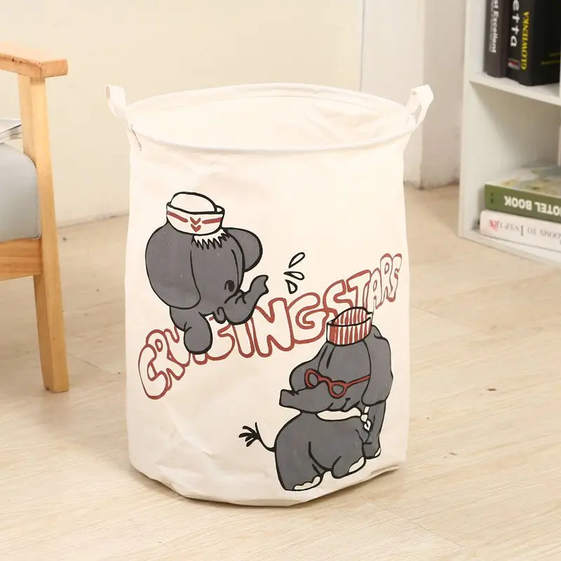 

Hamper Bucket Linen Cloth Dirty Clothes Storage Laundry Household Large Capacity Folding Laundry Basket Toy Organizer