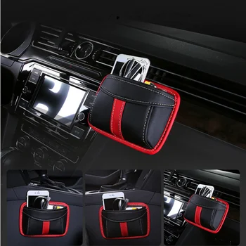 

Car Leather Storage Bag Box Stickers For Volkswagen VW Golf 7 GTI Tiguan Passat B5 B6 B7 CC Jetta Polo Scirocco Lavida Eos Bora