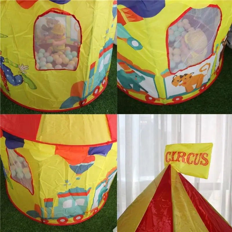 Игровая палатка портативный Принц Принцесса складной детский замок Cubby игровой домик детские подарки на открытом воздухе Funning игрушечные палатки