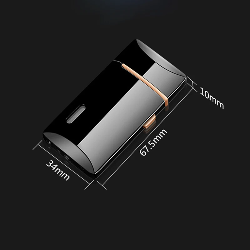 Two Flames Turbo Gas Lighter Lighters Smoking Accessories Gadgets for Men Creative Electronic Lighters