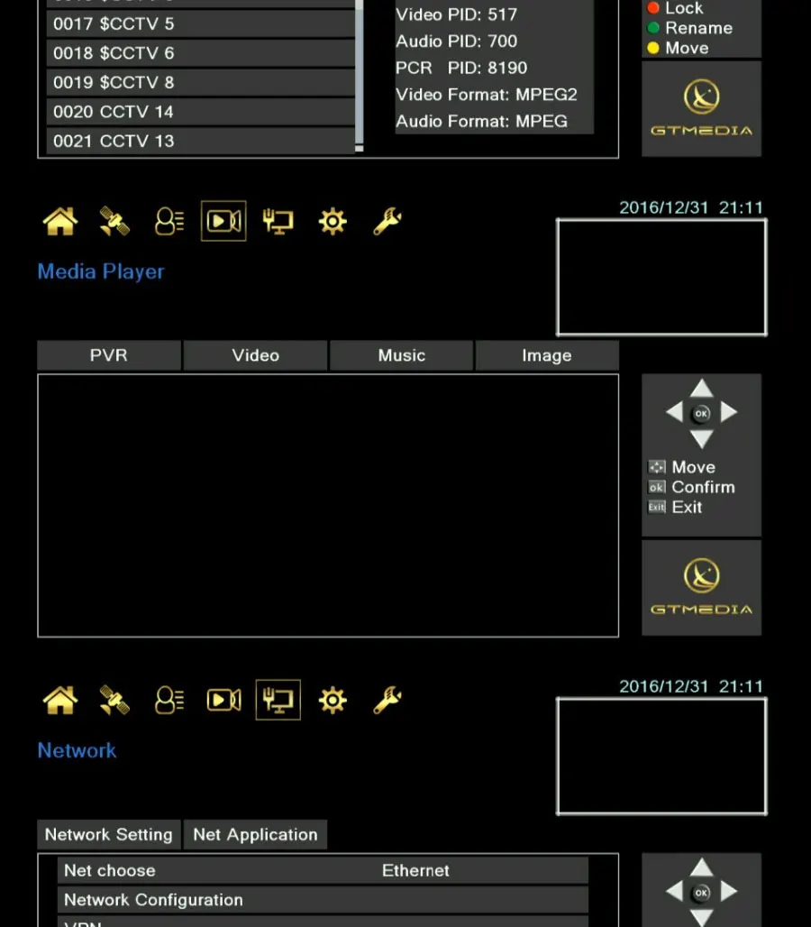 GTMedia V9 Супер Спутниковый ресивер DVB-S2 H.265 встроенный WiFi+ 1 год Европа Cccam 7 нажатий GTmedia V8 NOVA V9 супер рецептор