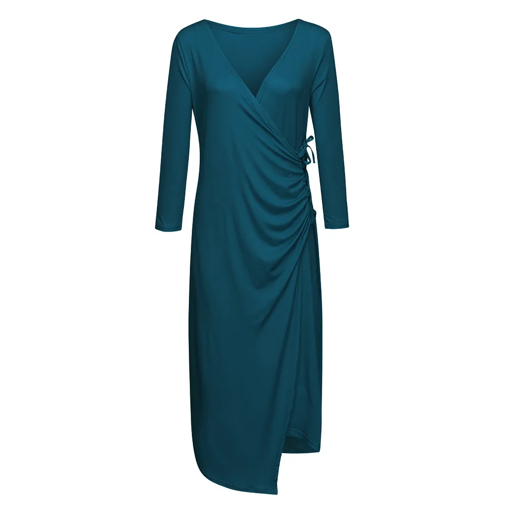 L-5XL платье для женщин vestidos de verano vestido ropa mujer платье для женщин vestidos de festa платья для женщин плюс размер глубокий v-образный вырез Z4