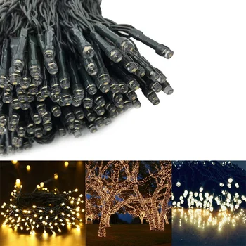 

Solar String Lights, IP44 Solar Lights Waterproof with 8 Modes for Wedding Party Decor ,Warm White