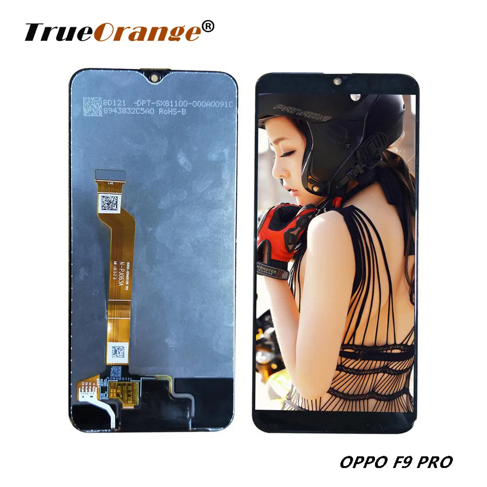 Для OPPO F9 Pro LCD CPH1823 новый оригинальный Дисплей кодирующий преобразователь