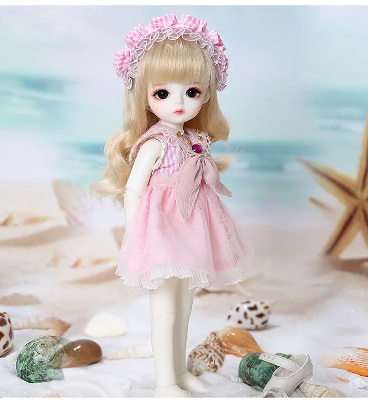 Xiaomi Youpin Bjd кукла Cotton candy 6-точечный шарнир куклы высокого класса подарки для девочек Изысканная Подарочная коробка подходит для более 14 лет