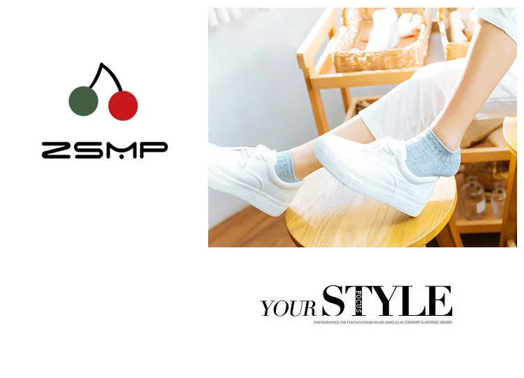 Spring And Summer New Style Japanese-style Classic Vertical Stripe Women's Sports Casual No-show Socks Manufacturers Wholesale P