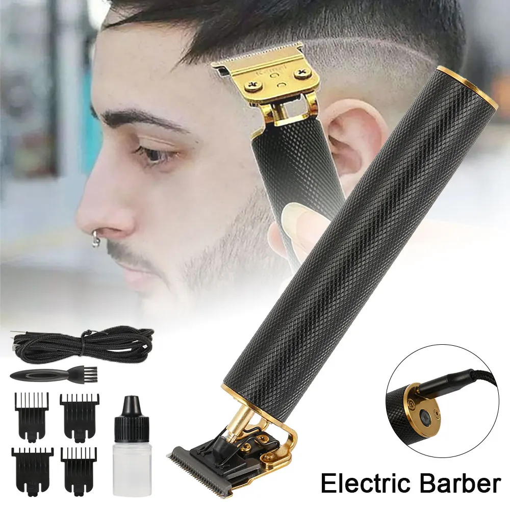 Professional Hair Clippers Barber Haircut Sculpture Cutter Rechargeable Razor Trimmer Adjustable Cordless Edge for Men