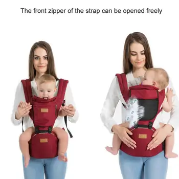 

Baby Strap Carrier Breathable Baby Waist Stool Multifunctional Four Seasons Universal Back Baby Windproof