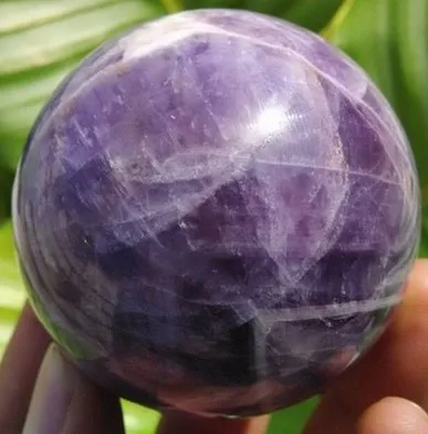 YM 326 натуральные кристаллы аметиста насадка шар Orb драгоценный камень