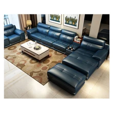 Мебель для гостиной диван наборы роскошный дизайн кожаный диван набор