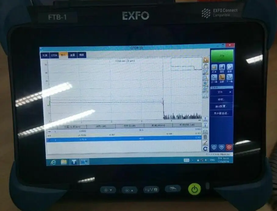 Оптоволоконный OTDR exfo ftb-1v2-720c-q1-quad