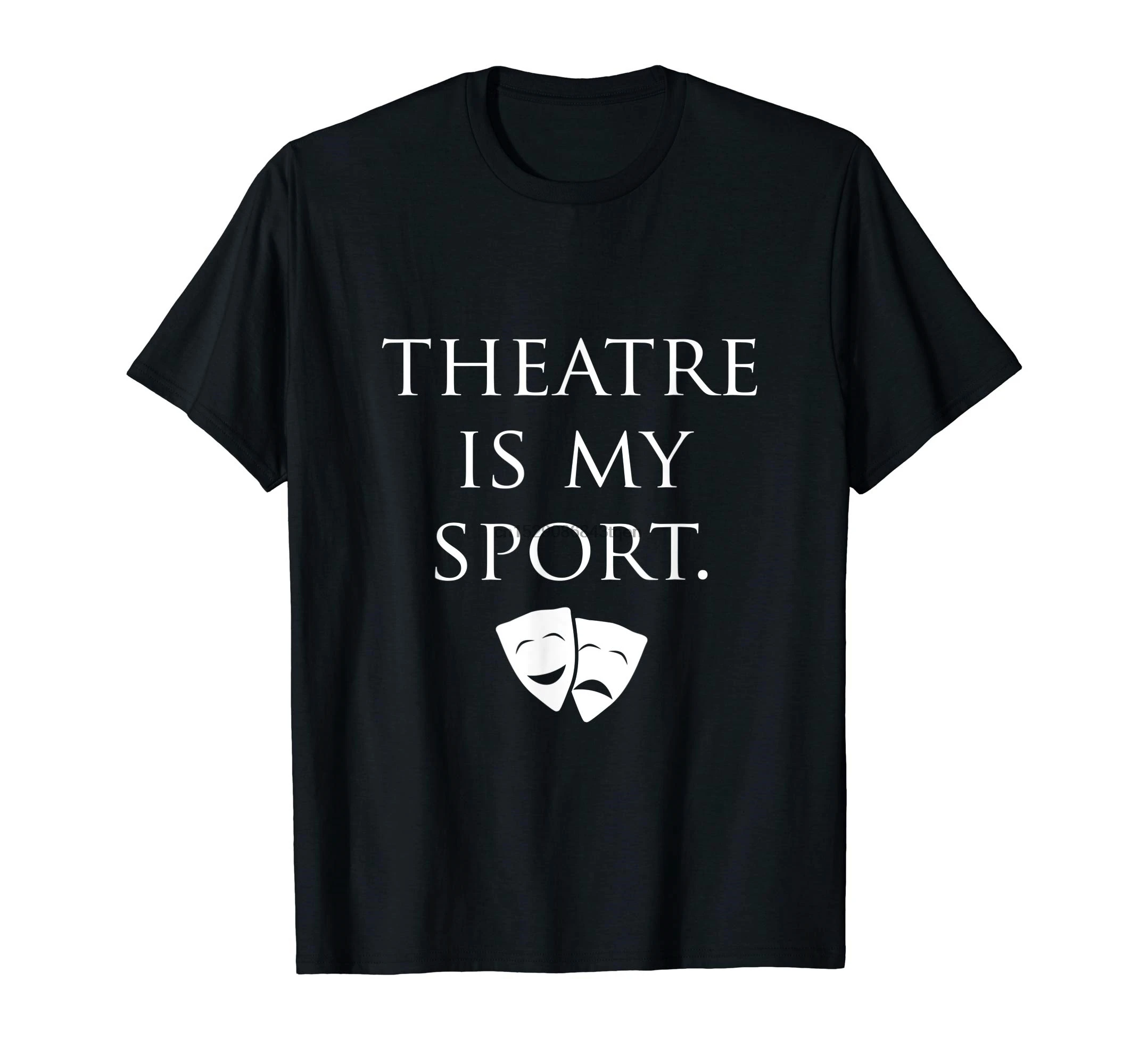 Theatre is My Sport рубашка забавная симпатичная театральная драма игра подарок-Мужская