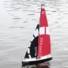 53” Inch Large Remote Control Sail Boat Compass Pre-assembled Wind Power 2.4G Electric Boat RC  Boat for hobby boys adults (S) 3