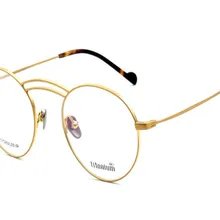 Унисекс Ретро круглая оправа титановые прогрессивные мульти-фокусные линзы очки антибликовые очки Золотые Серебряные очки для чтения