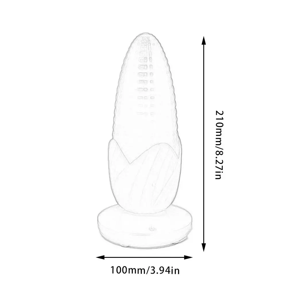 Creative Led Corn USB Rechargeable Night Light Home Bedroom Bedside Lamp Decoration Atmosphere Lights Sale