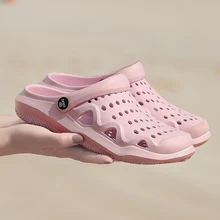 Оригинальные Классические Сабо; садовые Вьетнамки; водонепроницаемая обувь; мужские летние пляжные шлепанцы; прогулочные сандалии для плавания; обувь на платформе