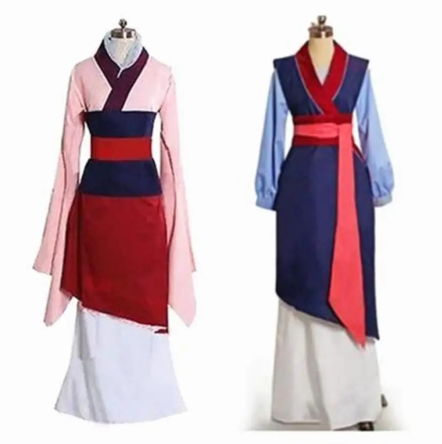 Principessa Hua Mulan Costume Adulto Vestito Rosa Vestito Blu Movie Ragazza  di Cosplay Adulti Bambini Costumi di Halloween per Le Donne Più Il  Formato|Holidays Costumes| - AliExpress