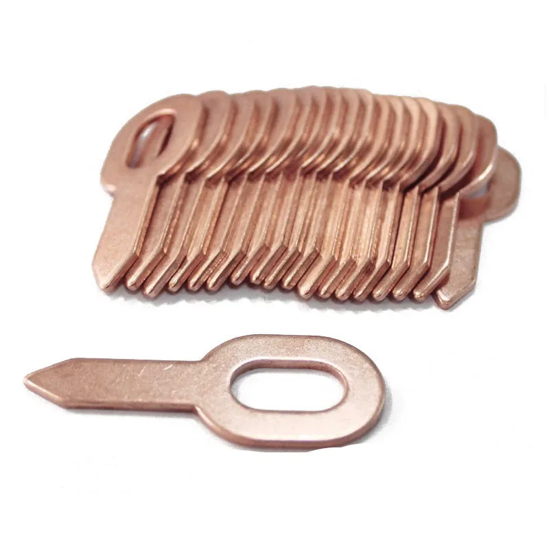 100pcs Copper Washer Car Body Panel Dent  OT Pulling Ring Washer Tool Repair Machine Ring Seal Assortment Kit