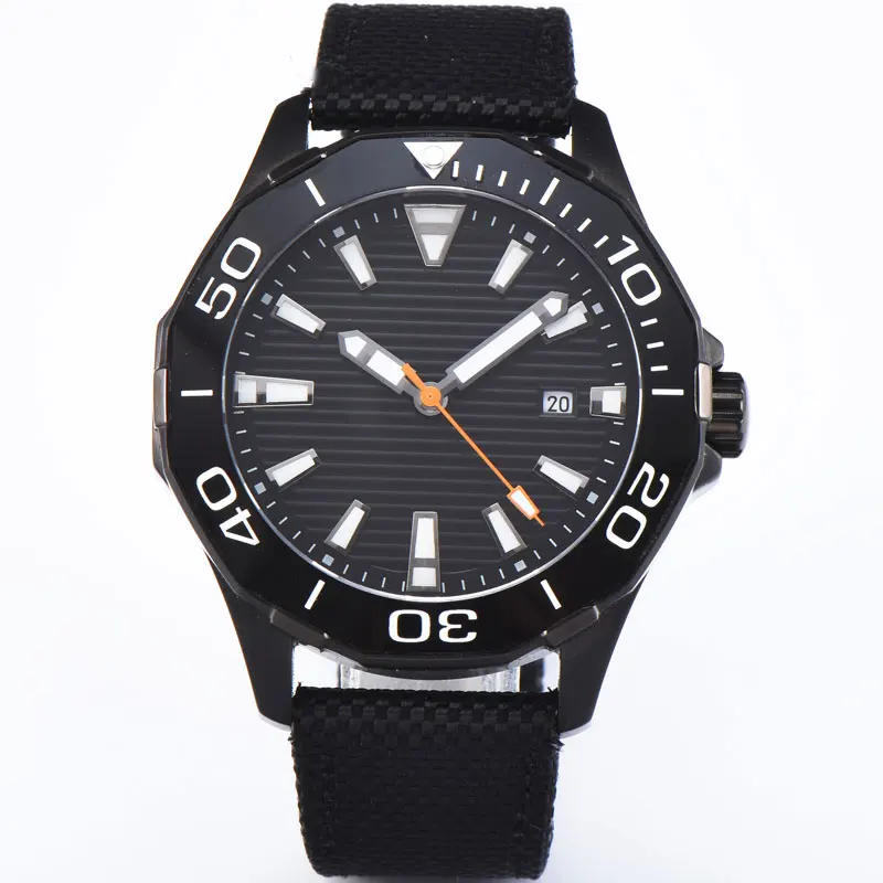 

Corgeut 45mm Polygonal Men's Watch No Logo Blue Dial Sapphire Butt Shiny Ceramic Bezel Automatic Watch